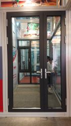 CỬA ĐI MỞ QUAY BAN CÔNG 2 CÁNH LỆCH