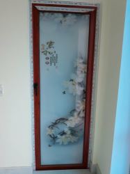 CỬA TRANH KÍNH NGHỆ THUẬT