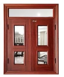Cửa sổ thép vân gỗ 2.CSK2