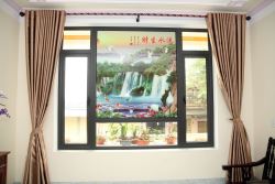 CỬA TRANH KÍNH NGHỆ THUẬT