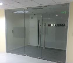 CỬA THỦY LỰC TRƯỢT 3 TẤM