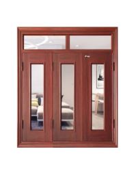 Cửa sổ thép vân gỗ 3.CSK1